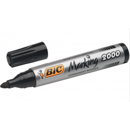 BIC Marking 2000 ECOlutions - Marqueur noir permanent à pointe 1,7mm