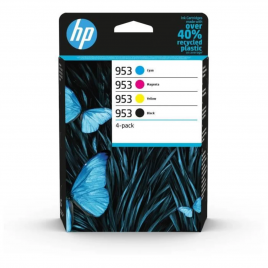 HP 953 - pack de 4 - noir, jaune, cyan, magenta - cartouche d'encre originale