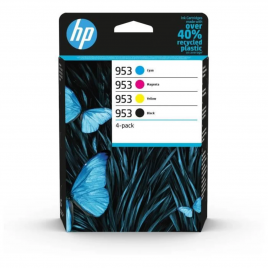 Cartouche d'encre ORIGINALE HP 953 - pack de 4 - Noir, Jaune, Cyan, Magenta -