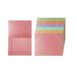 Bismark Chemise A4 - Couleurs pastel assorties