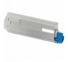 43865708 Noir, Toner compatible OKI - 8 000 pages