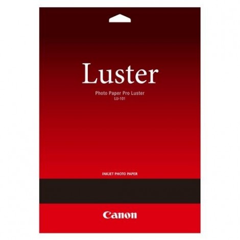 Papier A3 CANON Photo Paper Pro Luster LU-101 (20 feuilles A3 29,7x42cm, 260 g/m2)