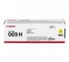 Toner Original CANON 069 HY Jaune Grande Capacité - 5095C002 - 5500 pages
