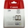 Pack original CANON PG-545 + CL-546 Noire et Couleur + 50 papiers photo glossy 10x15cm - 2 X 8ml - 2 X 180 pages