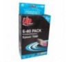 Pack Uprint E-80 PACK T0807 BK + C + M + Y + Light Cyan + Light Magenta, 6x Cartouches compatibles EPSON - Colibri