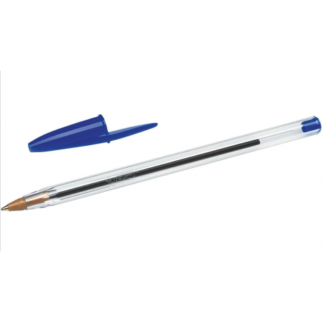 Stylo Bille Bic Cristal Original Bleu - Pointe Ronde 1,0 mm