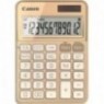 Calculatrice CANON de bureau 12 chiffres KS-125KB Or 6818C002