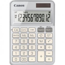 Calculatrice CANON de bureau 12 chiffres KS-125KB Gris Metal 6818C003