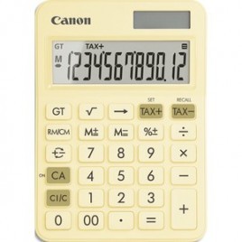 Calculatrice CANON de bureau 12 chiffres LS-125KB Jaune 6819C004