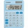 Calculatrice CANON de bureau 12 chiffres LS-125KB Bleu Clair 6819C003