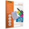 25 Pochettes à Plastifier A4 MATE 80 microns - 56021 Fellowes - CRC56021