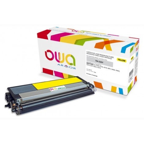 Toner ARMOR pour Brother TN-320-Y Jaune - 1 500 pages - K15457OW