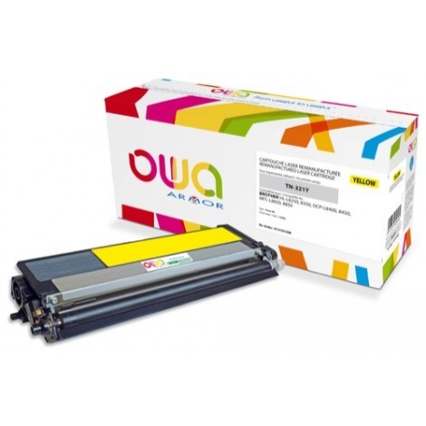 Toner ARMOR pour Brother TN-321-Y Jaune - 1 500 pages - K15781OW