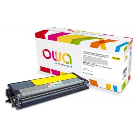 Toner ARMOR pour Brother TN-423-Y Jaune - 4 000 pages - K18064OW