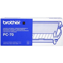 ORIGINAL Brother Rouleau de transfert thermique PC-70 y compris cassettes multiples