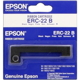 ORIGINAL Epson Ruban encreur noir C43S015358 ERC-22B Longue vie