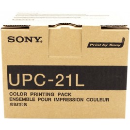 ORIGINAL Sony Value Pack UPC-21L Paquet d'impression couleur A6 de 200 feuilles + 4 rouleaux