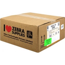 ORIGINAL Zebra Etiquettes 800261-105 12PCK Z -Select 12 rouleaux, thermo, 2000D, 31,75x25,4 mm, 2580 Et./Rouleau