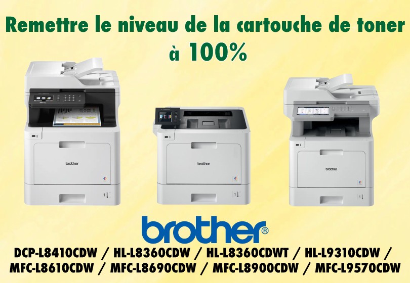 BROTHER MFC 9140CDN - 1 x Cartouche de toner compatible Jaune