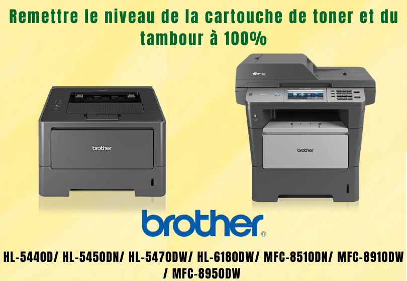 Tambours Laser Génériques Imprimante Brother DCP, HL, MFC